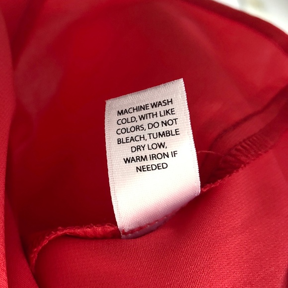 Nordstrom Frenchi Red Tank Tops, Small - Picture 6 of 8